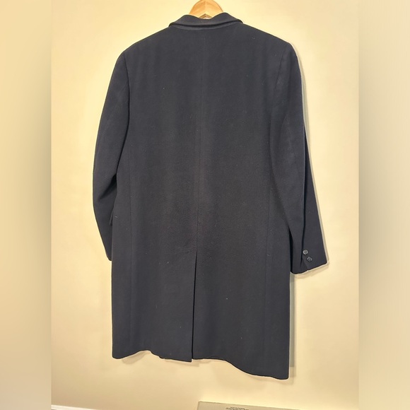 1950s Golden Lancer Black Cashmere Coat - Picture 7 of 8